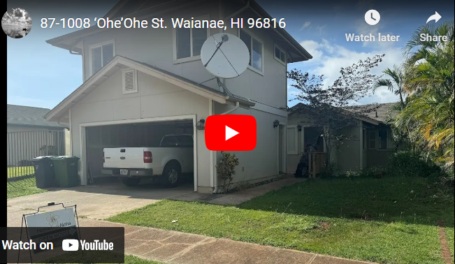 87-1008 ‘Ohe’Ohe St. Waianae, HI 96816