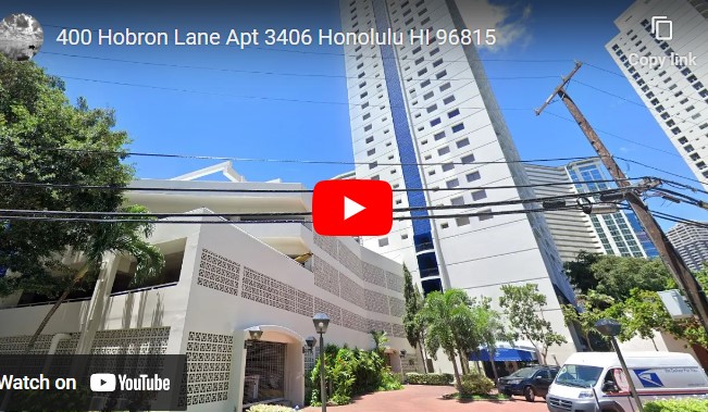 400 Hobron Lane Apt 3406 Honolulu HI 96815