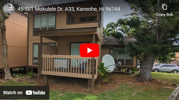 45-381 Mokulele Dr. A33, Kaneohe, HI 96744