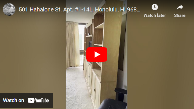 501 Hahaione St. Apt. #1-14L, Honolulu, HI 96825