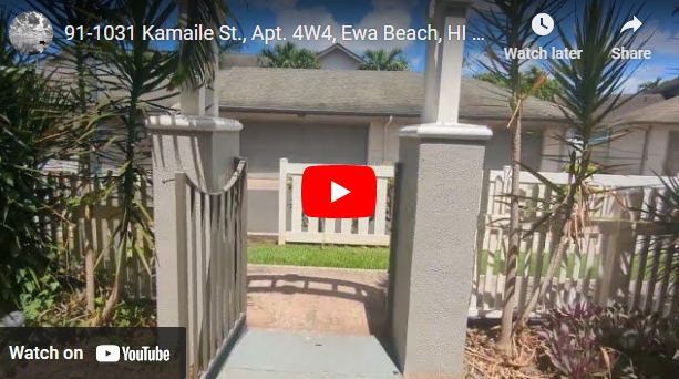 91-1031 Kaimalie Street, Apt. 4W4, Ewa Beach, Hawaii 96706